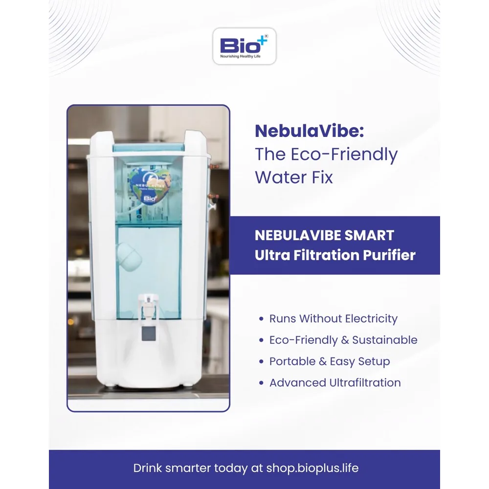 Bio+ NebulaVibe countertop ultrafiltration purifier